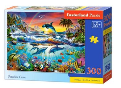 пазли castorland 300 елементів Paradise Cove 030101