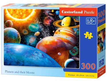пазли castorland 300 елементів Planets and their Moons 030262
