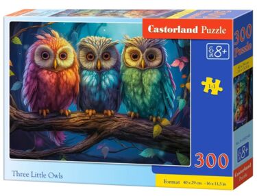пазли castorland 300 елементів Three Little Owls 030545