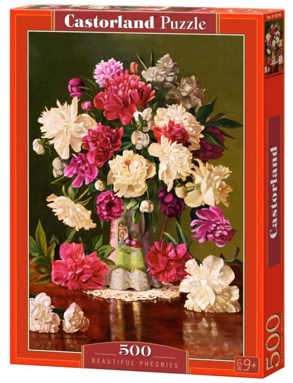 пазли castorland 500 елементів Beautiful Pheonies 53780 Ціна (цена) 235.10грн. | придбати  купити (купить) пазли castorland 500 елементів Beautiful Pheonies 53780 доставка по Украине, купить книгу, детские игрушки, компакт диски 0