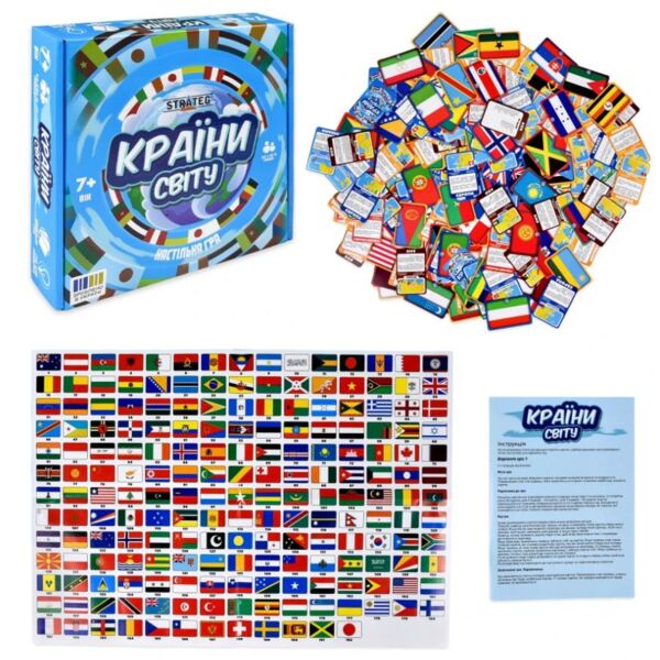 Гра настільна Країни світу 30952 Ціна (цена) 304.92грн. | придбати  купити (купить) Гра настільна Країни світу 30952 доставка по Украине, купить книгу, детские игрушки, компакт диски 1