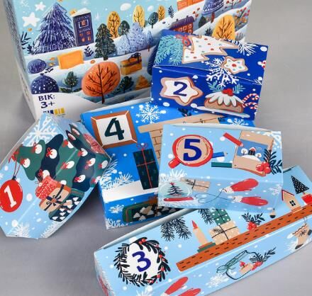 Набір для творчості Зимовий адвент календар 31047 Ціна (цена) 215.99грн. | придбати  купити (купить) Набір для творчості Зимовий адвент календар 31047 доставка по Украине, купить книгу, детские игрушки, компакт диски 2