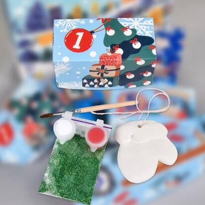 Набір для творчості Зимовий адвент календар 31047 Ціна (цена) 215.99грн. | придбати  купити (купить) Набір для творчості Зимовий адвент календар 31047 доставка по Украине, купить книгу, детские игрушки, компакт диски 3