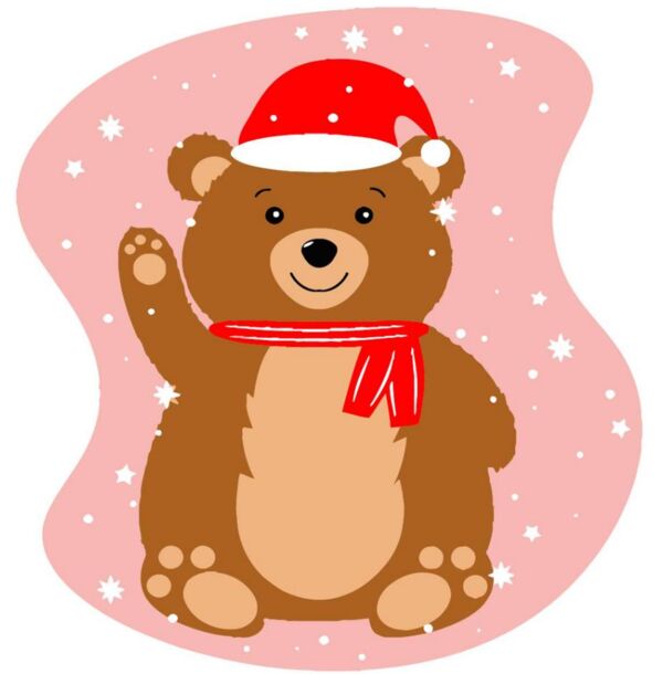 Розпис по номерах 20х20 HH8005 Ведмедик у шапці Strateg Ціна (цена) 132.82грн. | придбати  купити (купить) Розпис по номерах 20х20 HH8005 Ведмедик у шапці Strateg доставка по Украине, купить книгу, детские игрушки, компакт диски 0