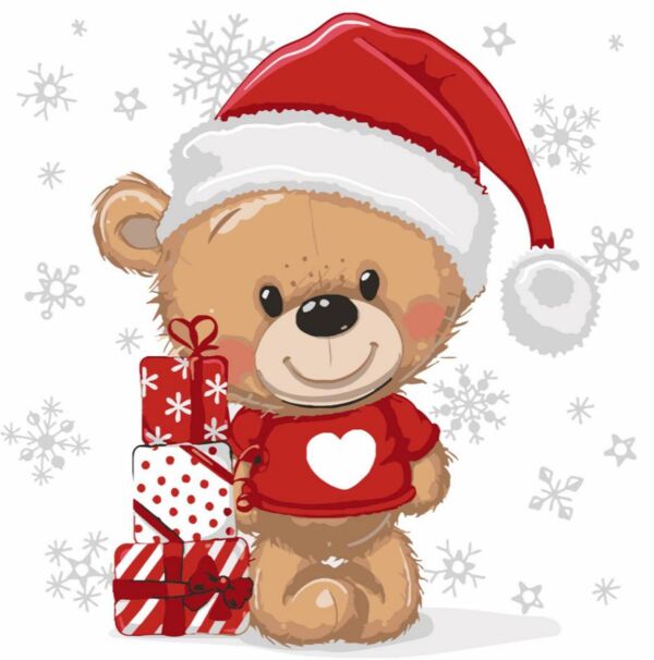 Розпис по номерах 30х30 ES-0894 Ведмедик із подарунками Strateg Ціна (цена) 160.99грн. | придбати  купити (купить) Розпис по номерах 30х30 ES-0894 Ведмедик із подарунками Strateg доставка по Украине, купить книгу, детские игрушки, компакт диски 0