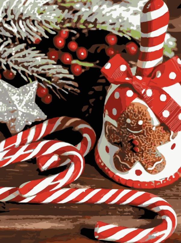 Розпис по номерах 30х40 SS1227 Різдвяний дзвіночок Strateg Ціна (цена) 169.34грн. | придбати  купити (купить) Розпис по номерах 30х40 SS1227 Різдвяний дзвіночок Strateg доставка по Украине, купить книгу, детские игрушки, компакт диски 0