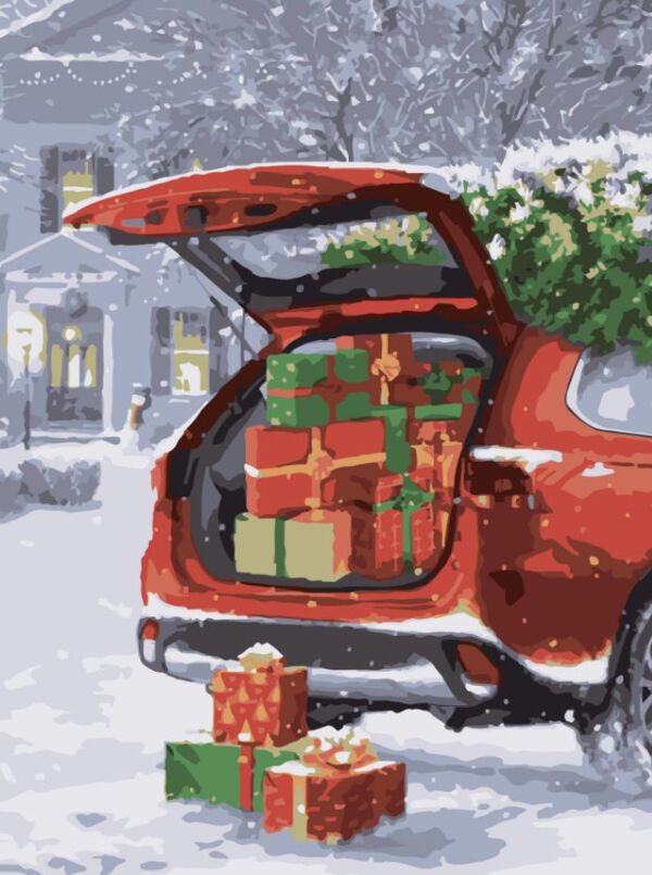 Розпис по номерах 30х40 SS1245 Святкове авто Strateg Ціна (цена) 169.34грн. | придбати  купити (купить) Розпис по номерах 30х40 SS1245 Святкове авто Strateg доставка по Украине, купить книгу, детские игрушки, компакт диски 0