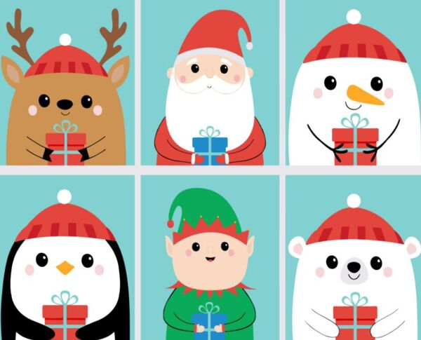 Розпис по номерах 40х50 VG017 Різдвяна компанія Strateg Ціна (цена) 198.56грн. | придбати  купити (купить) Розпис по номерах 40х50 VG017 Різдвяна компанія Strateg доставка по Украине, купить книгу, детские игрушки, компакт диски 0