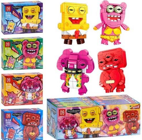 Конструктор Монстр від 109 деталей H82008 Ціна (цена) 79.30грн. | придбати  купити (купить) Конструктор Монстр від 109 деталей H82008 доставка по Украине, купить книгу, детские игрушки, компакт диски 0