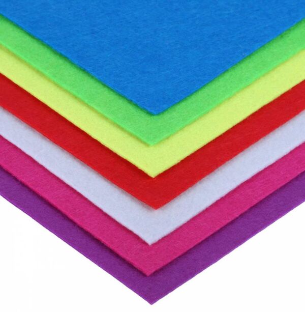 Фетр жорсткий А4 5 аркушів яскраві кольори 743257 Santi Ціна (цена) 65.20грн. | придбати  купити (купить) Фетр жорсткий А4 5 аркушів яскраві кольори 743257 Santi доставка по Украине, купить книгу, детские игрушки, компакт диски 1