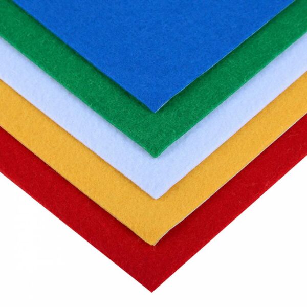 Фетр м'який з клейовим шаром А4 5 аркушів класичні кольори 743255 Santi Ціна (цена) 77.50грн. | придбати  купити (купить) Фетр м'який з клейовим шаром А4 5 аркушів класичні кольори 743255 Santi доставка по Украине, купить книгу, детские игрушки, компакт диски 1