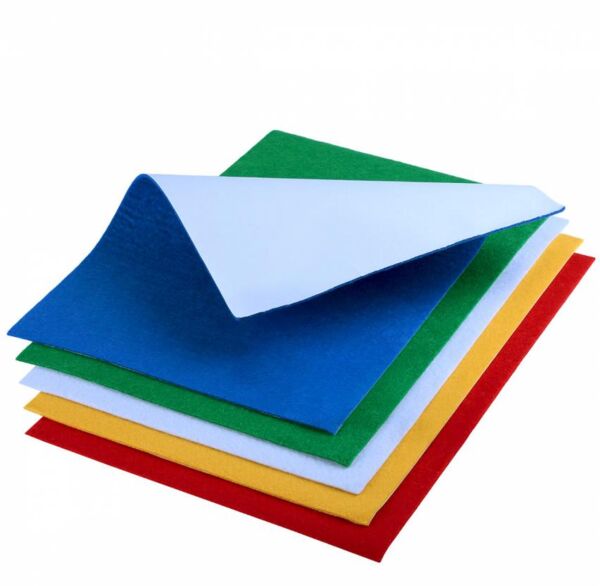 Фетр м'який з клейовим шаром А4 5 аркушів класичні кольори 743255 Santi Ціна (цена) 77.50грн. | придбати  купити (купить) Фетр м'який з клейовим шаром А4 5 аркушів класичні кольори 743255 Santi доставка по Украине, купить книгу, детские игрушки, компакт диски 2