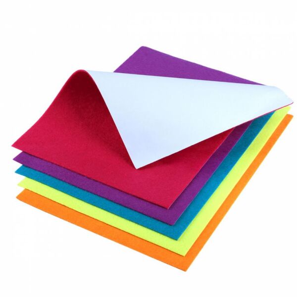 Фетр м'який з клейовим шаром А4 5 аркушів яскраві кольори 743256 Santi Ціна (цена) 77.50грн. | придбати  купити (купить) Фетр м'який з клейовим шаром А4 5 аркушів яскраві кольори 743256 Santi доставка по Украине, купить книгу, детские игрушки, компакт диски 2