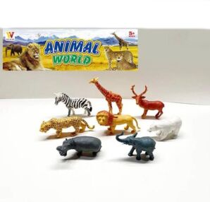 Тварини дикі 8 штук  2065B