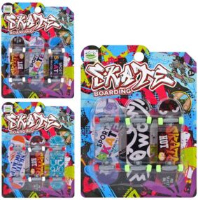 Гра фінгерборд набір 3 штуки мікс видів 6688-157C