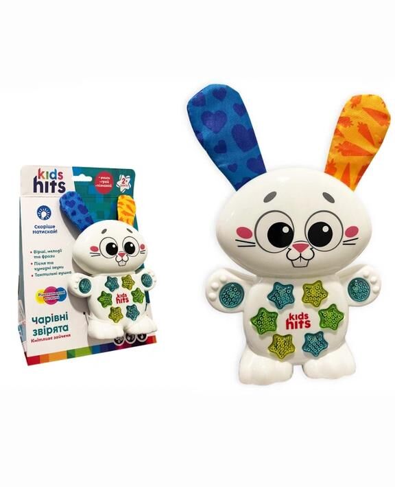Кмітливе зайченя Чарівні звірята Музична розвивальна КН09/003 Ціна (цена) 214.70грн. | придбати  купити (купить) Кмітливе зайченя Чарівні звірята Музична розвивальна КН09/003 доставка по Украине, купить книгу, детские игрушки, компакт диски 0