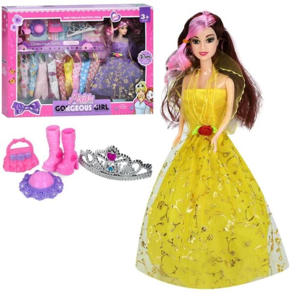 Лялька 27 см плаття корона сумка взуття мікс видів AX12HT5 Ціна (цена) 287.90грн. | придбати  купити (купить) Лялька 27 см плаття корона сумка взуття мікс видів AX12HT5 доставка по Украине, купить книгу, детские игрушки, компакт диски 0