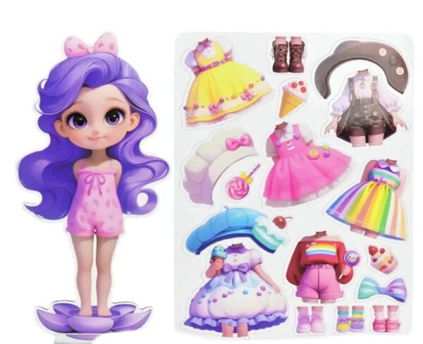 Магнітний гардероб 4 види 8886-2/1/3/4 Ціна (цена) 91.10грн. | придбати  купити (купить) Магнітний гардероб 4 види 8886-2/1/3/4 доставка по Украине, купить книгу, детские игрушки, компакт диски 0