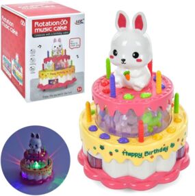 Продукти 654B торт 18 см музичні 2 кольори