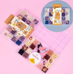 Бісер для плетіння Капібара 20 см MA-23-5282