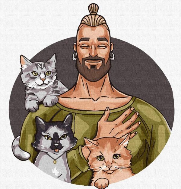 Розпис по номерах 30х30 КНО8353 Три пухнастика Ідейка Ціна (цена) 124.00грн. | придбати  купити (купить) Розпис по номерах 30х30 КНО8353 Три пухнастика Ідейка доставка по Украине, купить книгу, детские игрушки, компакт диски 0