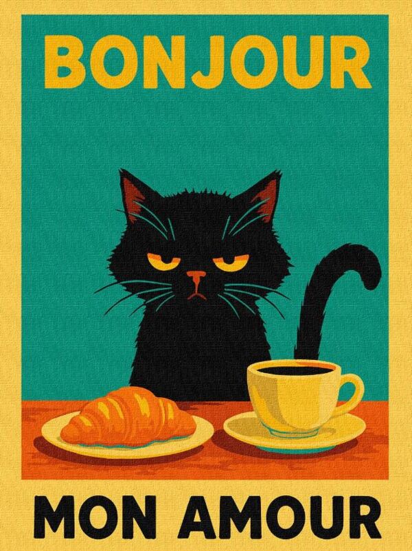 Розпис по номерах 30х40 КНО6787 Постер Ранок з котиком Ідейка Ціна (цена) 172.10грн. | придбати  купити (купить) Розпис по номерах 30х40 КНО6787 Постер Ранок з котиком Ідейка доставка по Украине, купить книгу, детские игрушки, компакт диски 0