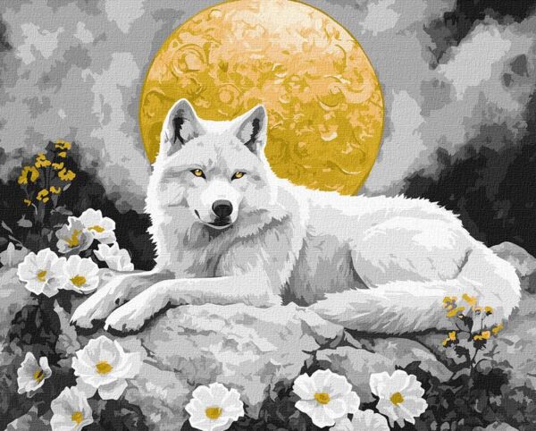 Розпис по номерах 40х50 КНО6707 Під світлом місяця з фарбами металік Ідейка Ціна (цена) 154.60грн. | придбати  купити (купить) Розпис по номерах 40х50 КНО6707 Під світлом місяця з фарбами металік Ідейка доставка по Украине, купить книгу, детские игрушки, компакт диски 0