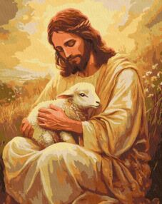 Розпис по номерах 40х50 КНО8531 Божі обійми "Ідейка"