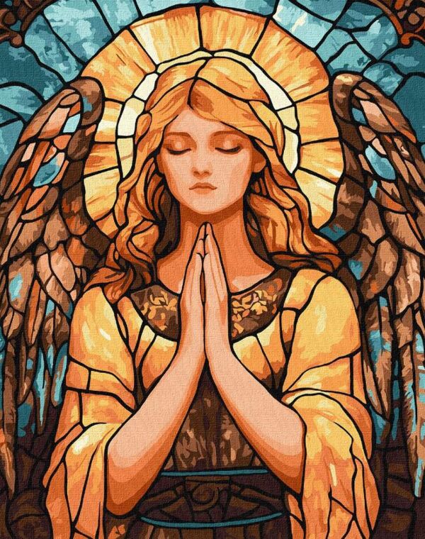 Розпис по номерах 40х50 КНО8606 Вітраж Я прошу у небес Ідейка Ціна (цена) 201.90грн. | придбати  купити (купить) Розпис по номерах 40х50 КНО8606 Вітраж Я прошу у небес Ідейка доставка по Украине, купить книгу, детские игрушки, компакт диски 0