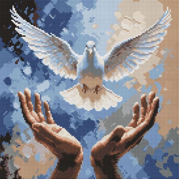 Алмазна мозаїка 40х40 АМО8200 Руки добра Ідейка Ціна (цена) 222.20грн. | придбати  купити (купить) Алмазна мозаїка 40х40 АМО8200 Руки добра Ідейка доставка по Украине, купить книгу, детские игрушки, компакт диски 0