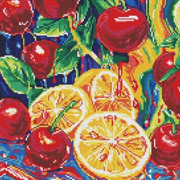 Алмазна мозаїка 40х40 АМО8252 Соковита насолода Ідейка Ціна (цена) 222.20грн. | придбати  купити (купить) Алмазна мозаїка 40х40 АМО8252 Соковита насолода Ідейка доставка по Украине, купить книгу, детские игрушки, компакт диски 0