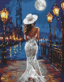 Алмазна мозаїка 40х50 АМО8241 Біля причалу "Ідейка"