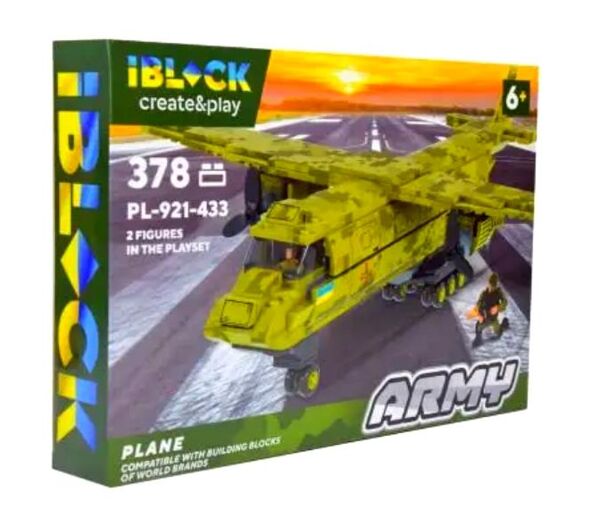 Конструктор IBLOCK Армія 378 деталей PL 921-433 Ціна (цена) 413.30грн. | придбати  купити (купить) Конструктор IBLOCK Армія 378 деталей PL 921-433 доставка по Украине, купить книгу, детские игрушки, компакт диски 1