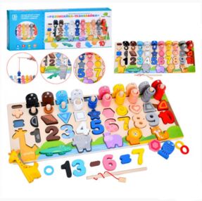 гра деревяна Багатофункціональна дошка md 0820