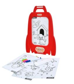 Дошка для малювання ракета маркери 4 штуки трафарети 3кольори D1237-8-9