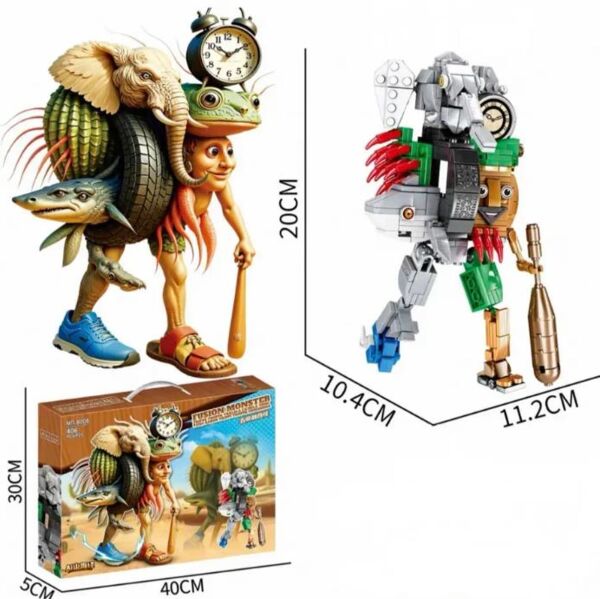 Конструктор Монстр 406 деталей 8008 IB Ціна (цена) 316.90грн. | придбати  купити (купить) Конструктор Монстр 406 деталей 8008 IB доставка по Украине, купить книгу, детские игрушки, компакт диски 1