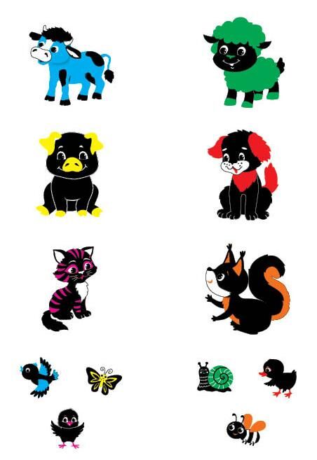 Контрастні картинки.Мої перші тваринки Ціна (цена) 40.40грн. | придбати  купити (купить) Контрастні картинки.Мої перші тваринки доставка по Украине, купить книгу, детские игрушки, компакт диски 2