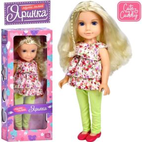 Лялька Яринка 5 пісень музична M 5935 I UA