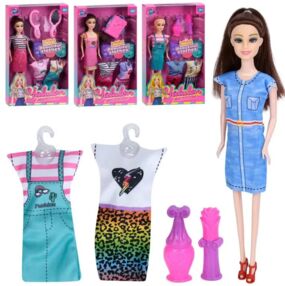 Лялька 27 см з вбранням 4 види YL820-31-33