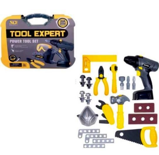 Набір інструментів шуруповерт обертаюча насадка на батарейках в чемодані 6800-1 Ціна (цена) 318.80грн. | придбати  купити (купить) Набір інструментів шуруповерт обертаюча насадка на батарейках в чемодані 6800-1 доставка по Украине, купить книгу, детские игрушки, компакт диски 0