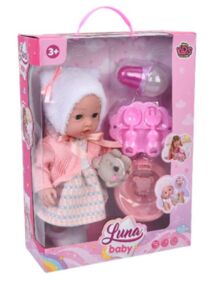 Пупс п'є-пісяє горщик пляшечка посуд собака AKG-0056