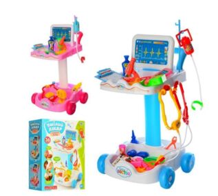 Набір лікаря візок інструменти мікроскоп окуляри 2 види 606-1-5