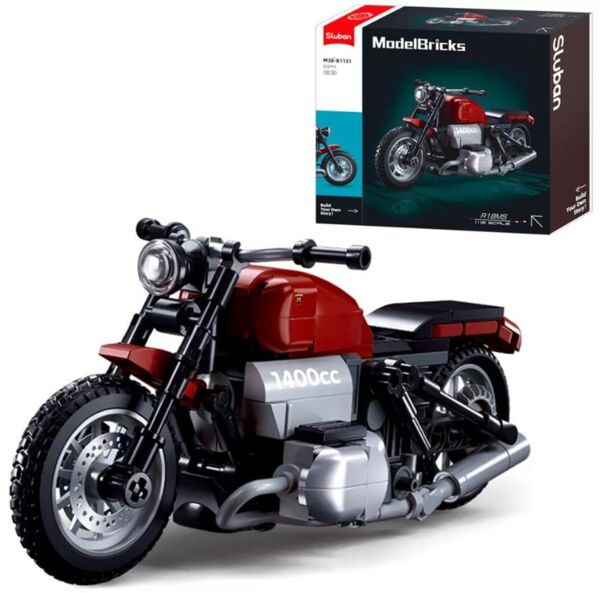 Конструктор Sluban мотоцикл 17 см 222 деталі М38-В1131 Ціна (цена) 235.70грн. | придбати  купити (купить) Конструктор Sluban мотоцикл 17 см 222 деталі М38-В1131 доставка по Украине, купить книгу, детские игрушки, компакт диски 0