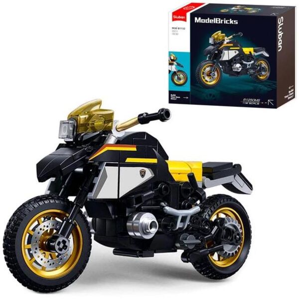 Конструктор Sluban мотоцикл 15 см 200 деталей М38-В1132 Ціна (цена) 236.20грн. | придбати  купити (купить) Конструктор Sluban мотоцикл 15 см 200 деталей М38-В1132 доставка по Украине, купить книгу, детские игрушки, компакт диски 0
