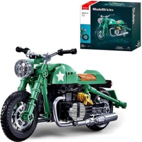 Конструктор Sluban мотоцикл 16 см 215 деталей М38-В1133