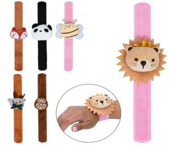 Браслет 24 см тварина плюшева мікс видів BRA184