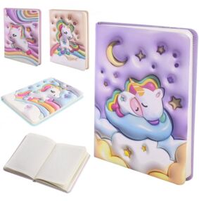 Блокнот дитячий 12,5 х 17,5 см 80 аркушів Дитячий, у клітинку 3D в асортименті LT32981