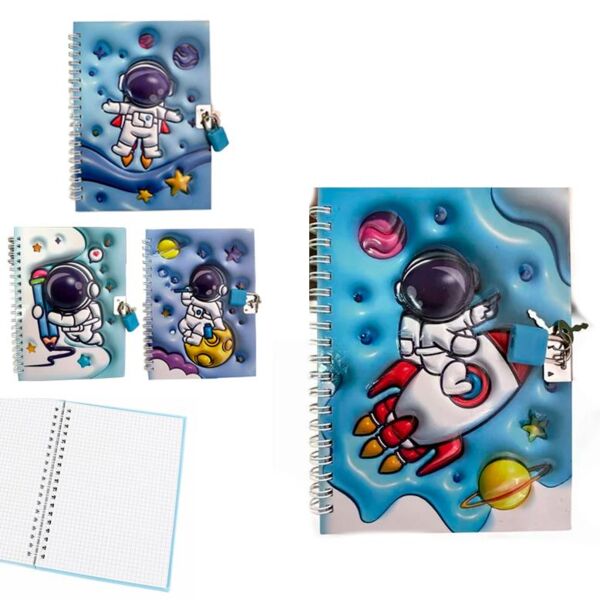 Блокнот дитячий 13 х 18 см 46 аркушів  у клітинку на спіралі із замком 96-11 Ціна (цена) 44.80грн. | придбати  купити (купить) Блокнот дитячий 13 х 18 см 46 аркушів  у клітинку на спіралі із замком 96-11 доставка по Украине, купить книгу, детские игрушки, компакт диски 0