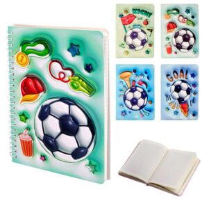 Блокнот дитячий 14,5 х 20,5 см 80 аркушів  у клітинку 3D в асортименті LT32997/622/608