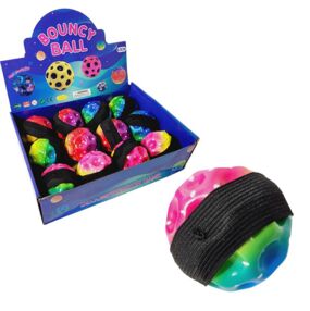 Мячик 6 см на мотузці кольори в асортименті 20-9